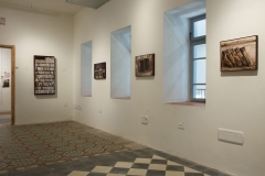 Installation view from the series “Monuments of Remembrance” and “Cellars of the Soul”