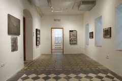 Installation view from the series “Monuments of Remembrance” and “Cellars of the Soul”