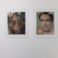 Installation view from the series Untitled / Sophia Loren, Arnold Schwarzenegger