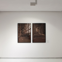 Installation view from the series End Station?