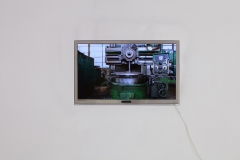 Newton’s First Law (inertia), video installation