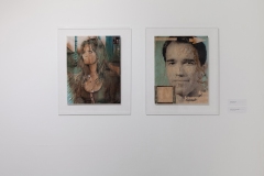 Installation view from the series Untitled / Sophia Loren, Arnold Schwarzenegger